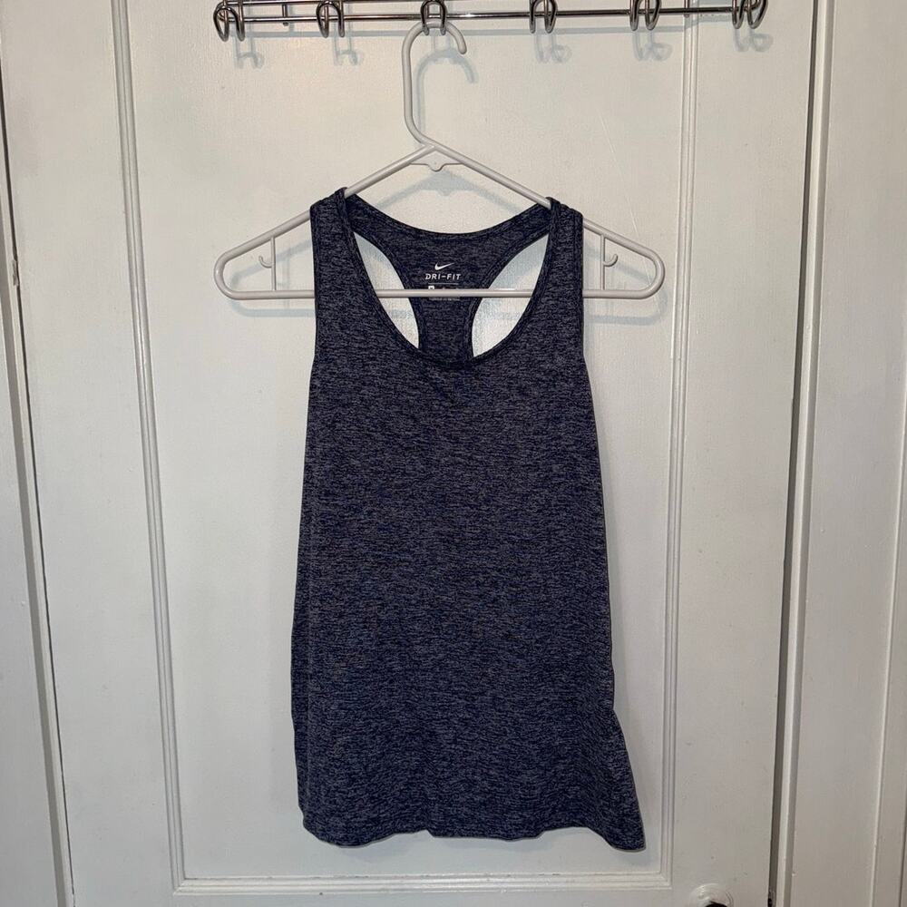 Nike Dri-Fit Women's Racerback Mesh Tank Top Navy size M
